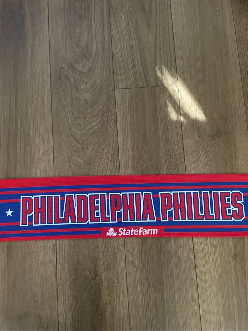 Philadelphia Red & Blue Fan Scarf